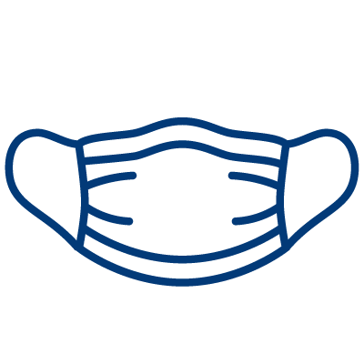 Icon indicating ABENA's assortment of quality protective wear products for healthcare and industries sectors