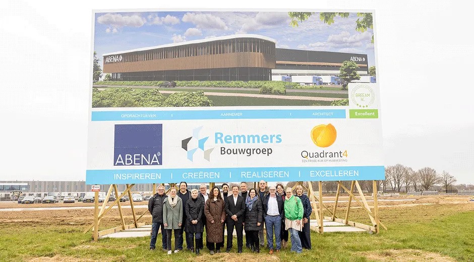 ABENA breaks ground on new regional warehouse