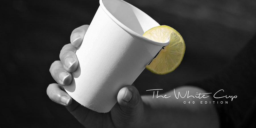the white cup - c40 edition