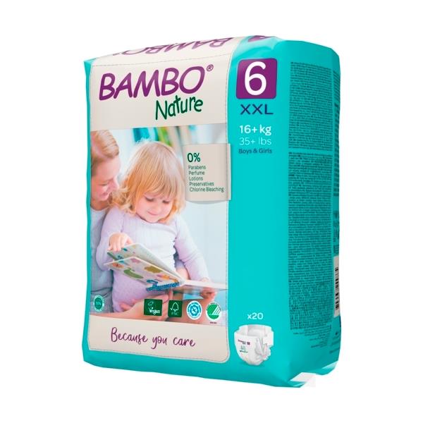 BAMBO NATURE - Couches Taille 6 (+16kg)