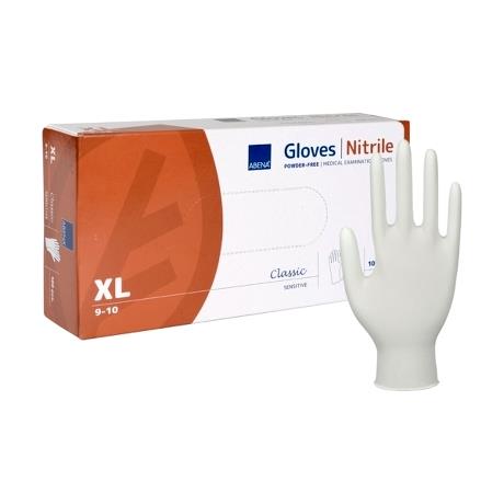 Nitrile, Powderfree Examination Glove XL, White
